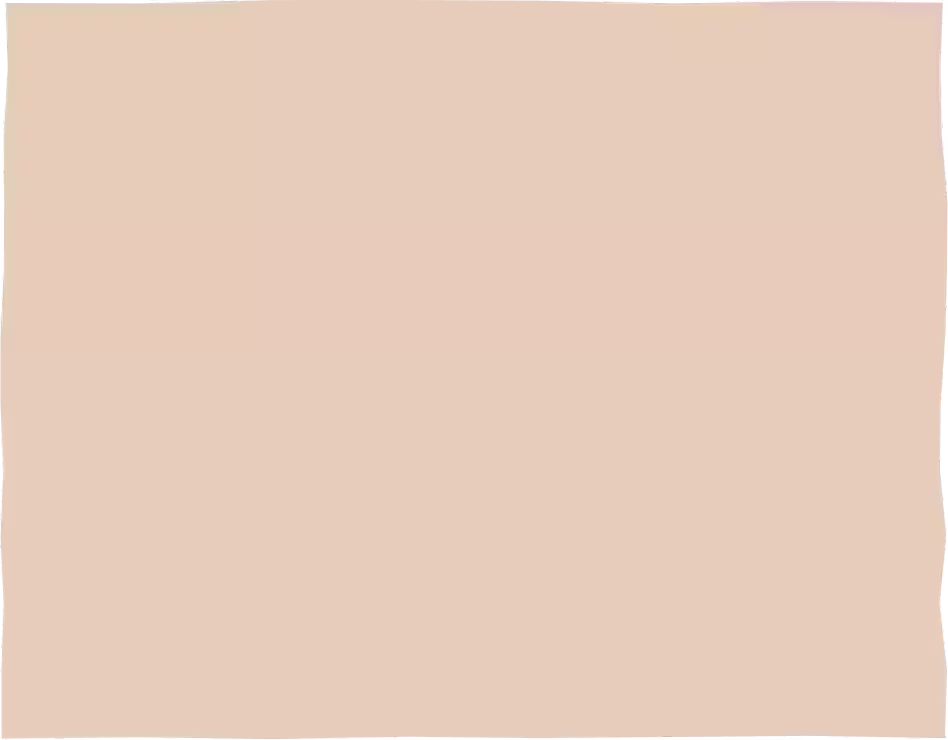 Decorative cream frame